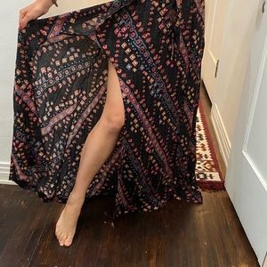 Free People boho skirt